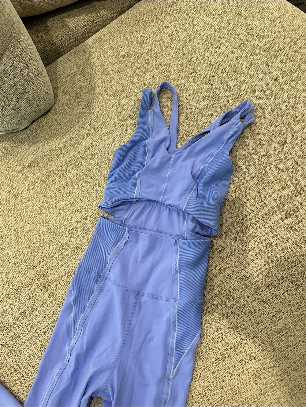 Nike Dri-FIT Lavender Yoga Sports Bra